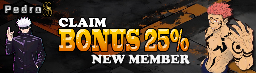 BONUS NEW MEMBER 25%