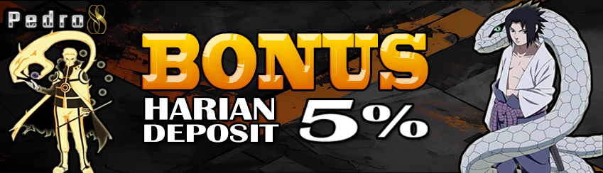 BONUS DEPOSIT HARIAN 5%